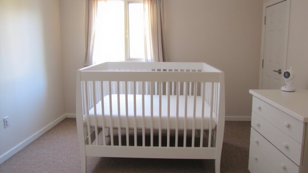empty crib safe sleep