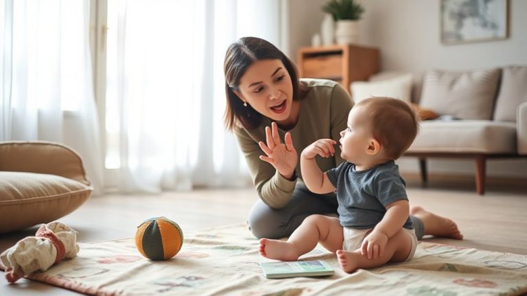 encourage babbling in delayed babies