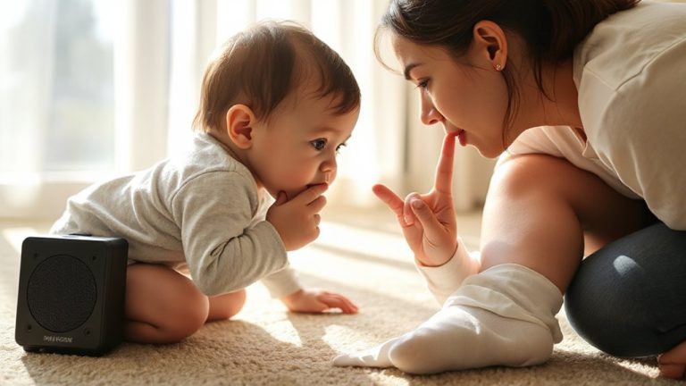 encourage babbling in hearing impaired babies