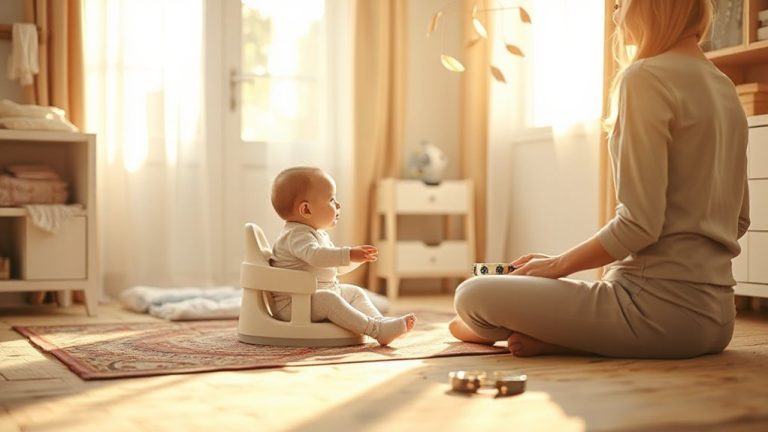 encourage babbling through interaction