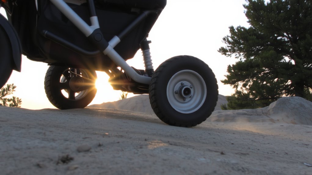 engineered suspension for smooth rides