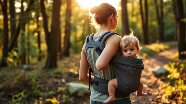 ergonomic carrier for comfort