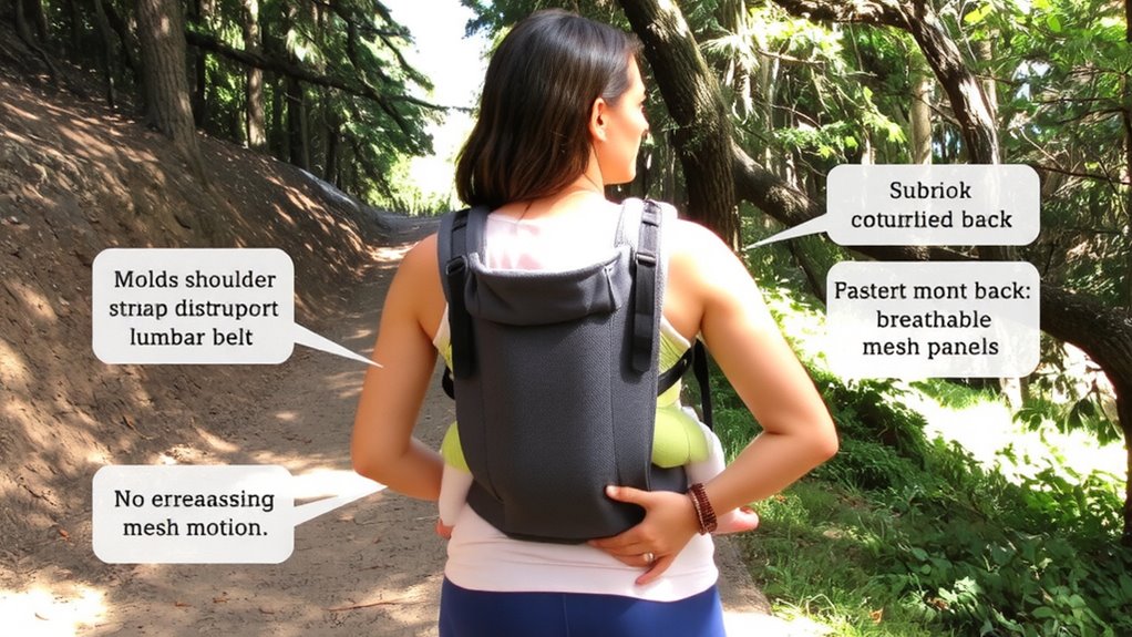 ergonomic carriers prevent pain