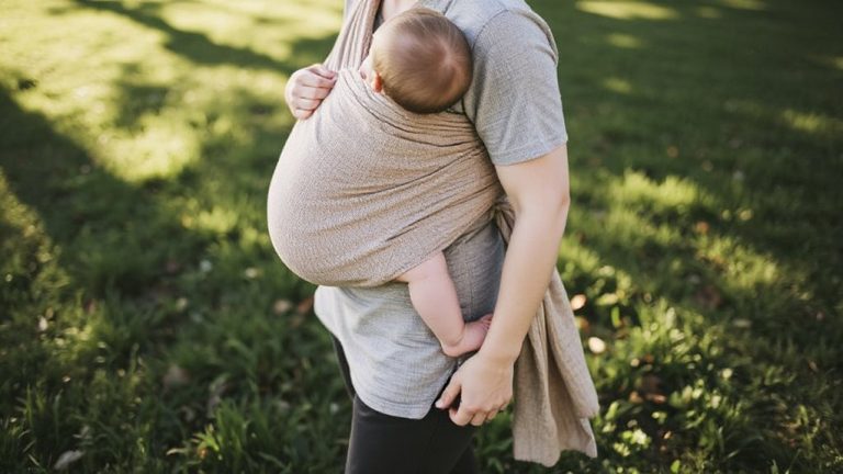 ergonomic toddler wrap carrying