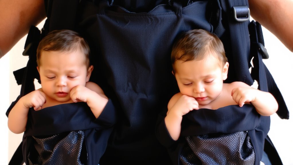 ergonomic twin carrying solutions