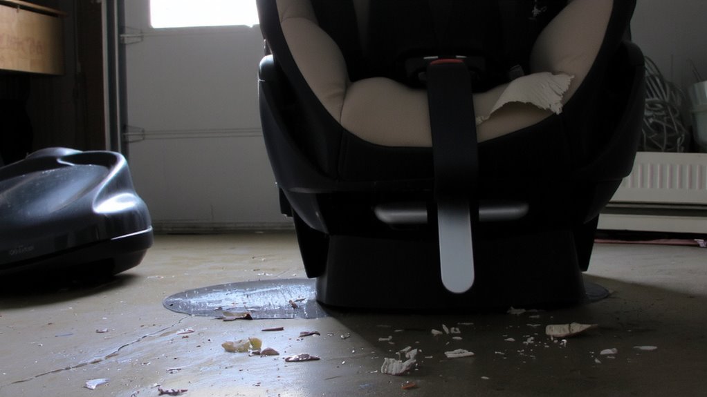 expired damaged seats unsafe