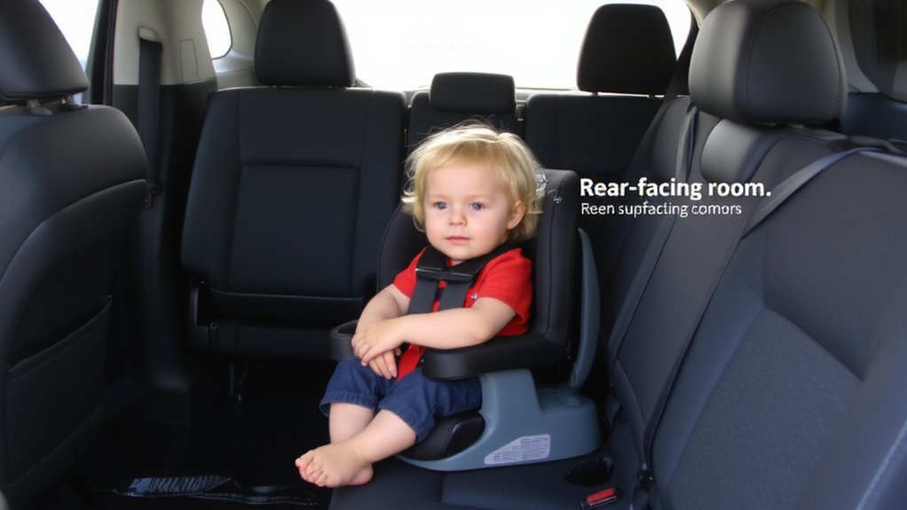 extended rear facing safety features