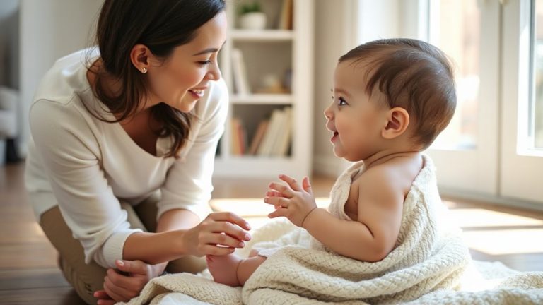 eye contact shapes baby emotions