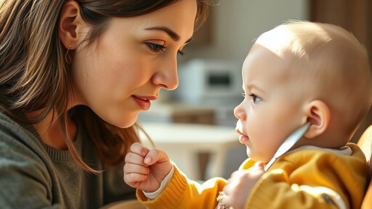 eye contact validates baby emotions