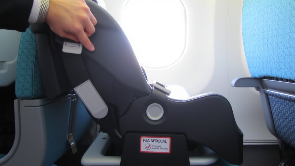 faa approved car seat verification