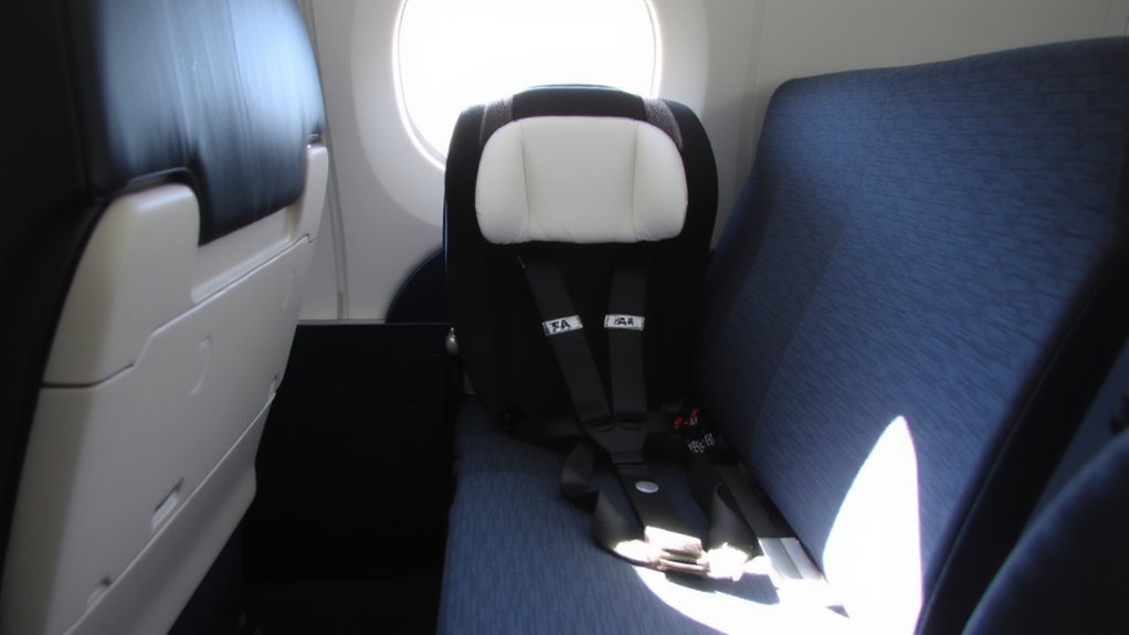 faa approved car seats only