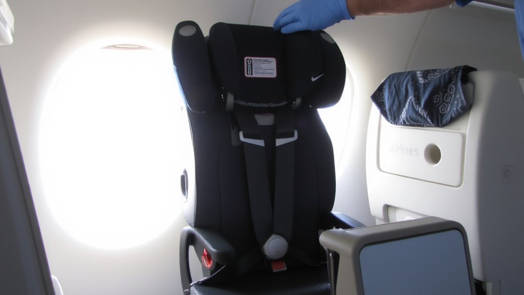 faa approved narrow car seats