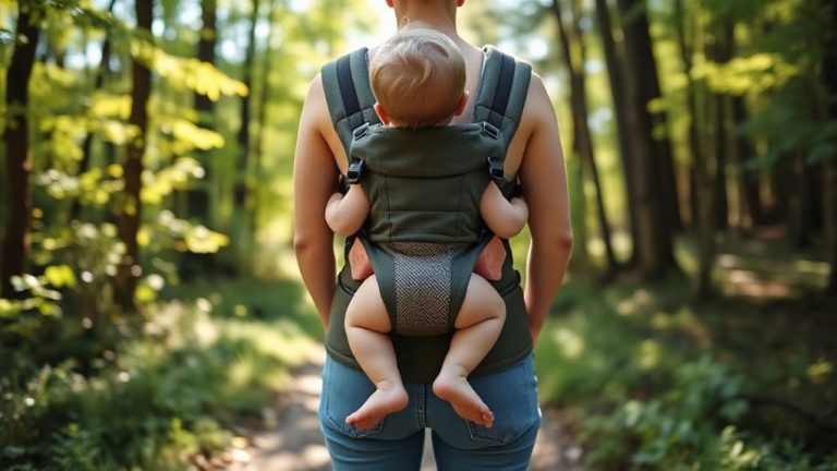 facing outward safely
