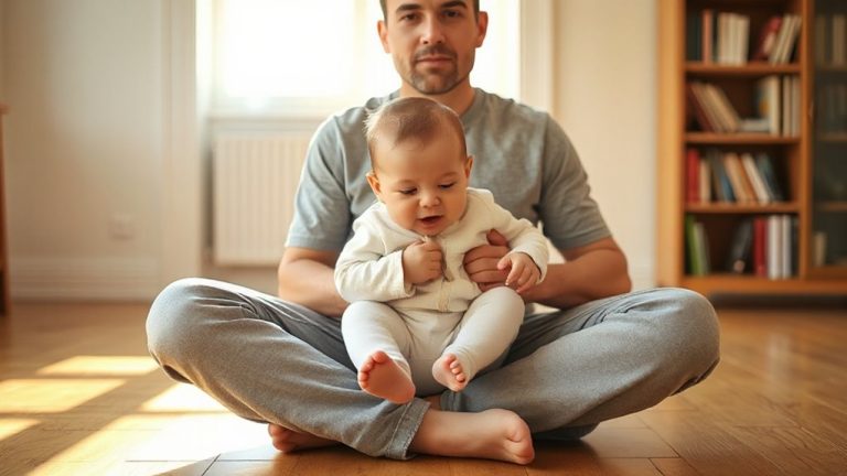 father infant interaction boosts babbling