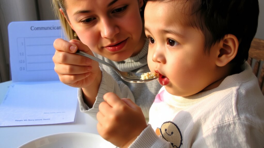 feeding struggles signal babbling delays