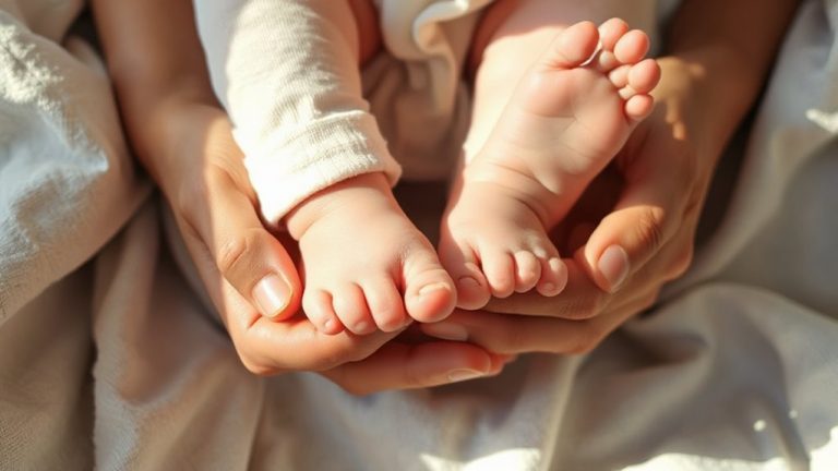 feet and hands grow first