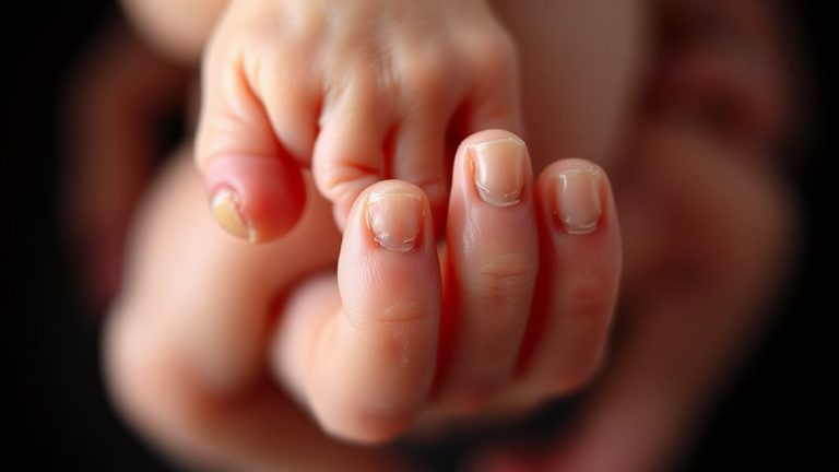 fetal fingernails form by week 14