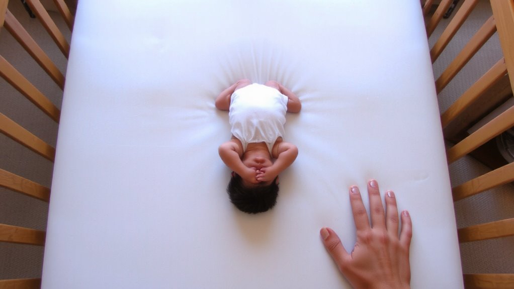 firm mattress ensures infant safety