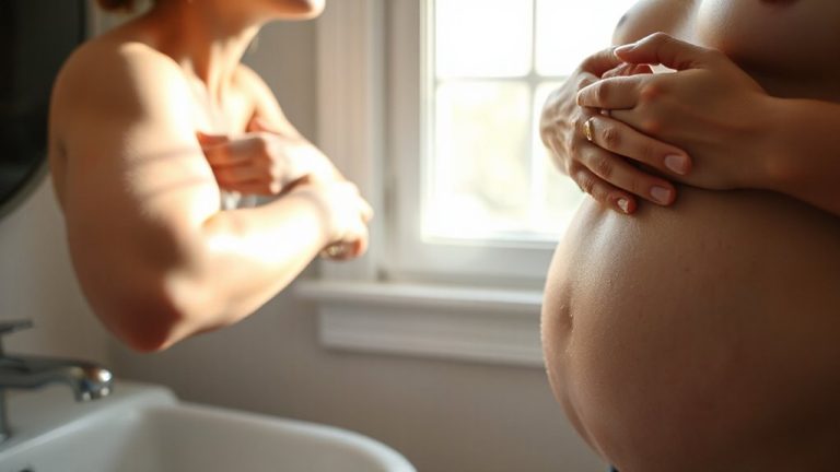 first trimester skin changes