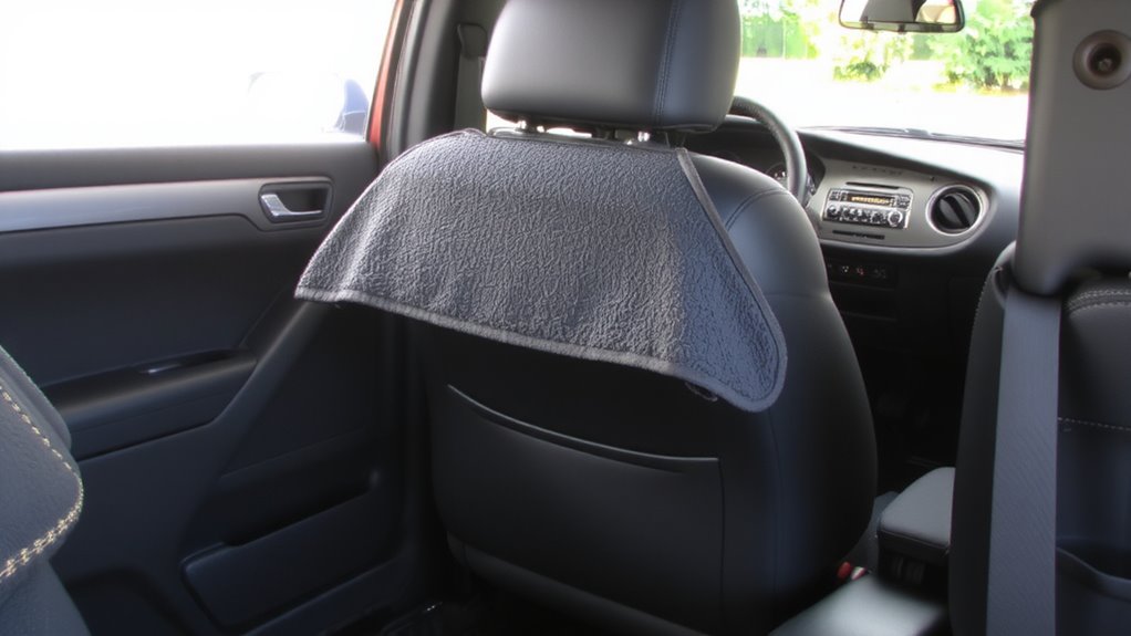 folded receiver lumbar support