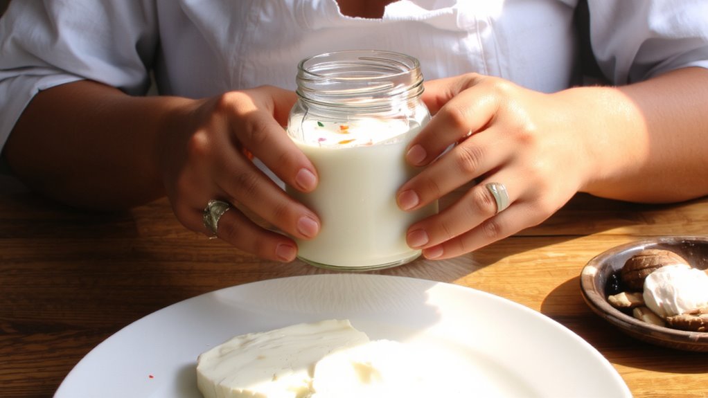 food compounds pass through milk