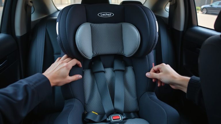 forward facing seat no tether