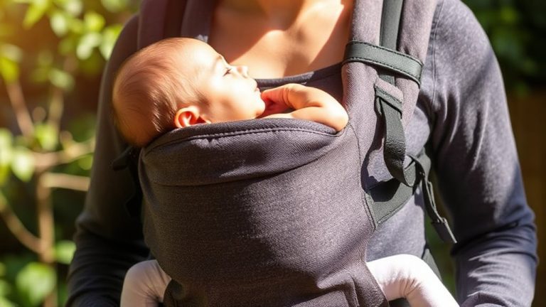 front facing carrier spine safety