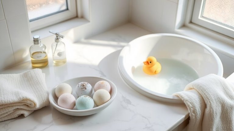 gentle soothing baby bath bombs