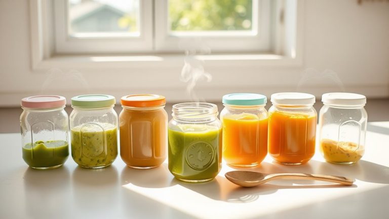 glass baby food containers
