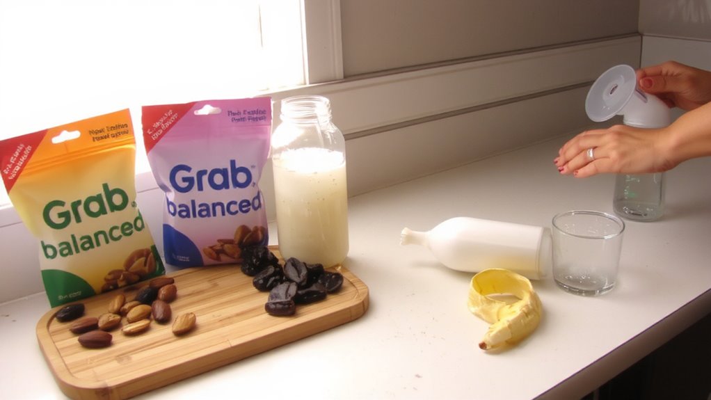 grab and go balanced snacks