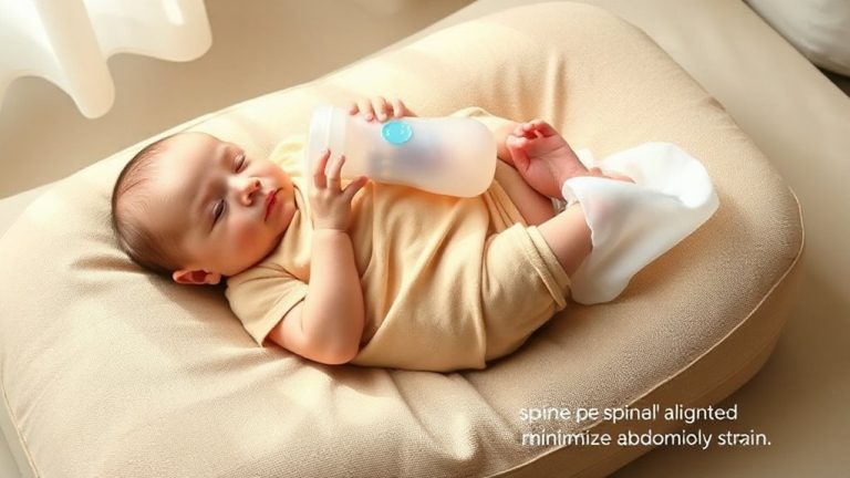 gravity assisted bottle feeding technique