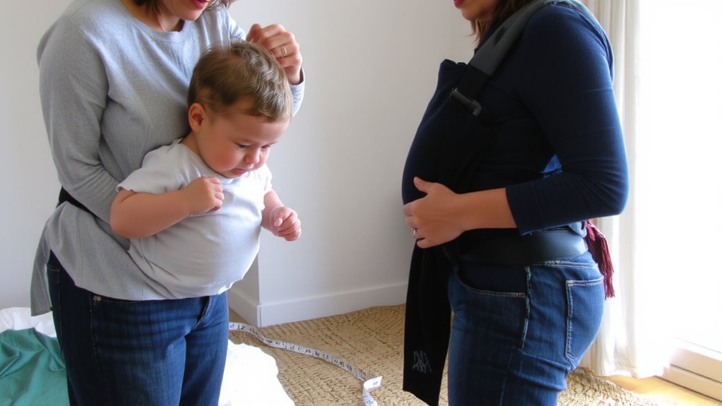 grows with baby comfortably