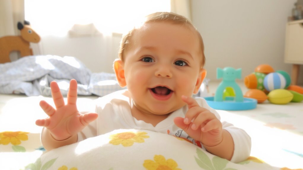 happy babies babble more