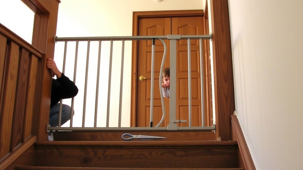 hardware mounted gates for stairs