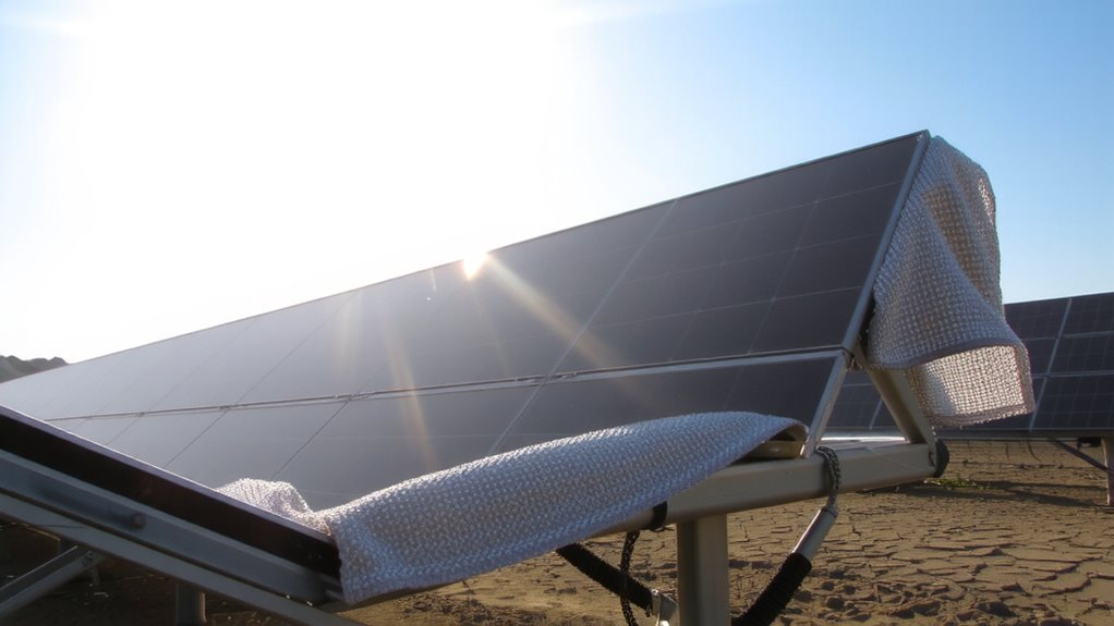 heat reduces solar efficiency
