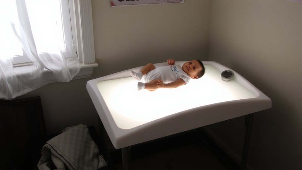 heated pads prevent infant distress