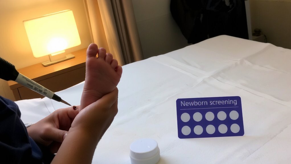 heel prick test procedure summary