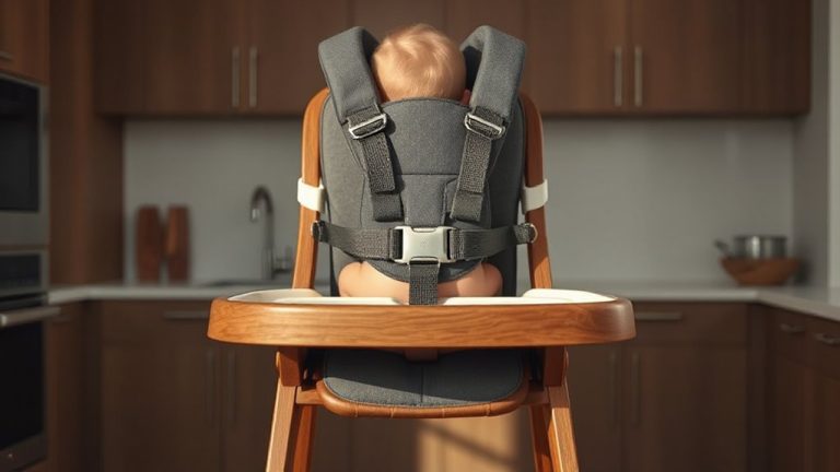high chair safety straps