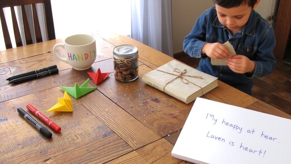 homemade gifts build empathy