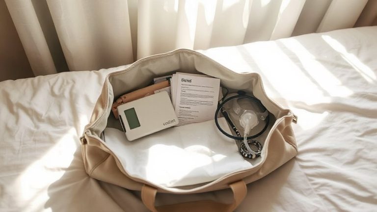hospital bag essentials cord prolapse