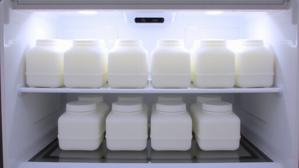 identical containers for safety