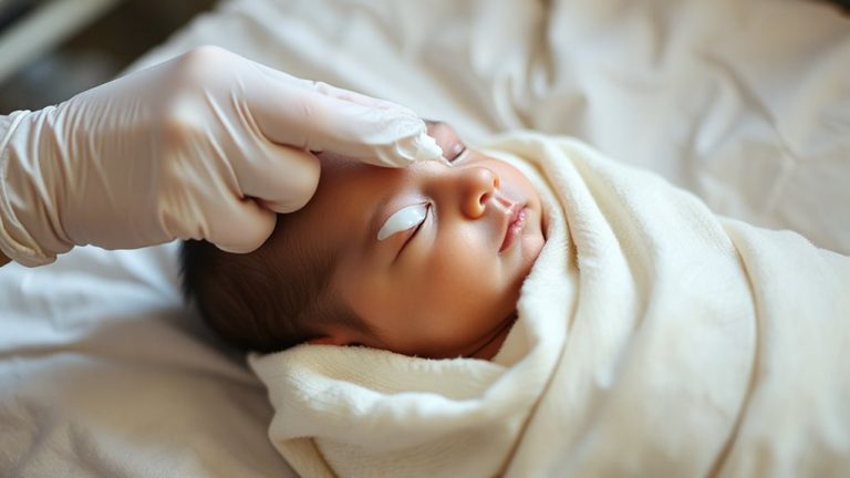 immediate newborn eye care