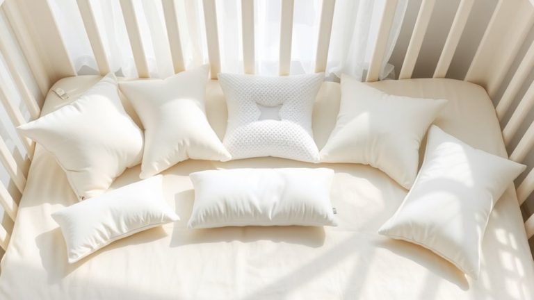 infant flat head pillows