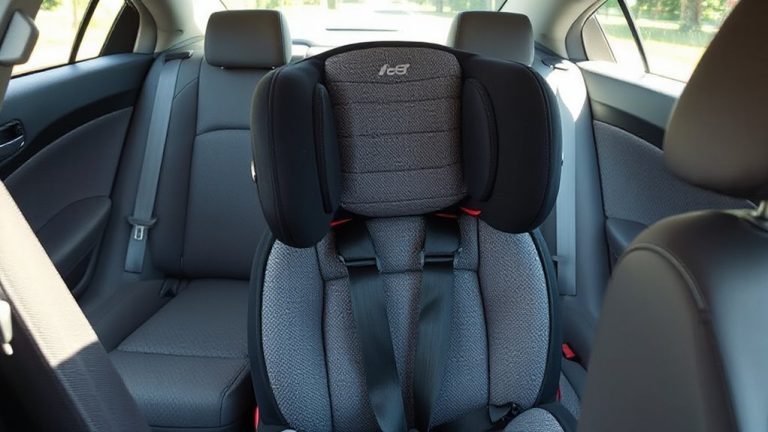 install car seat avoiding armrest block