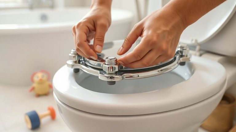 install toilet seat locks