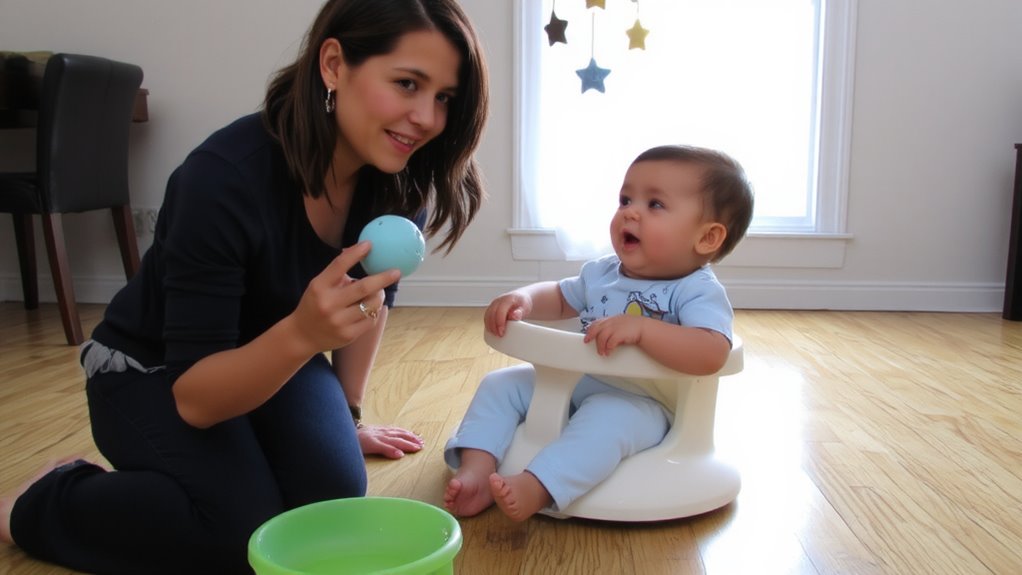 interactive games boost babbling