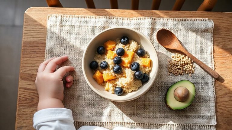 introduce quinoa after eight months