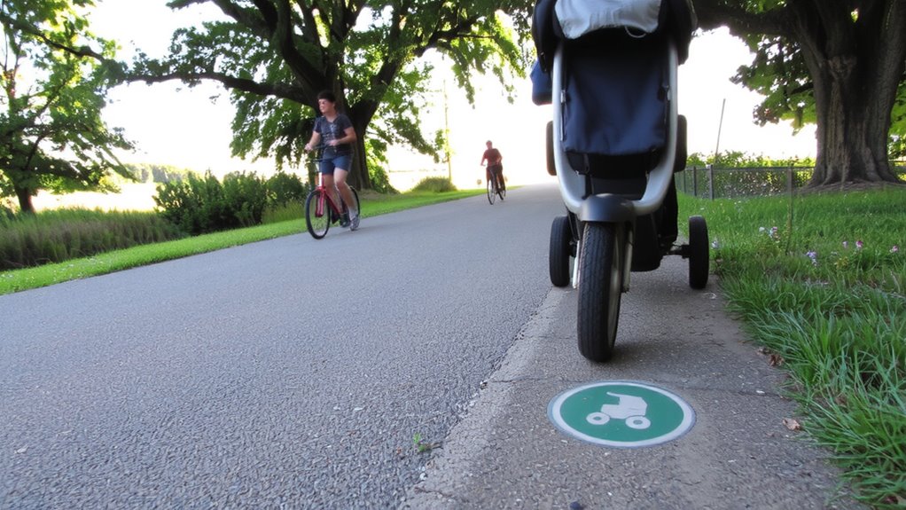 jogging stroller permits required