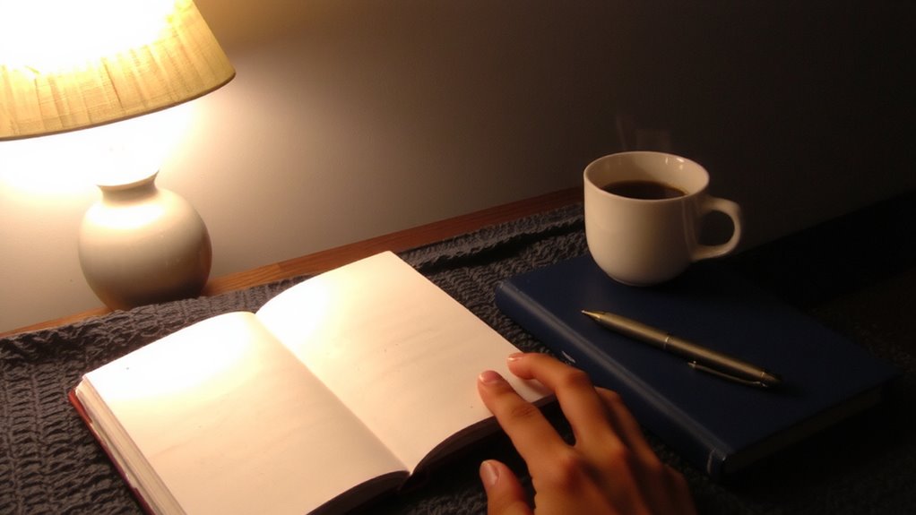 journaling for calmer nights