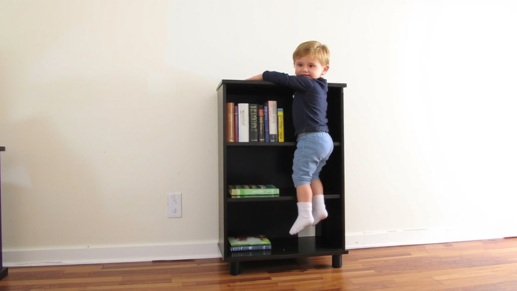 kids climbing bookshelves fast